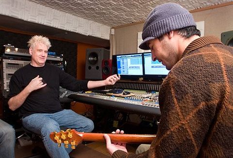 a'tris 16 Boston band a’tris at Slot-1 recording studio in Ambler, PA © 2009, Bill Fraser/Through The Lens