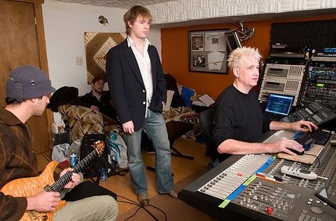 a'tris 16 Boston band a’tris at Slot-1 recording studio in Ambler, PA © 2009, Bill Fraser/Through The Lens