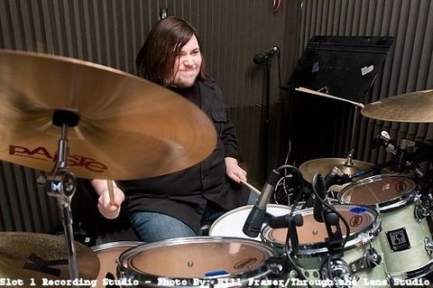 a'tris 16 Boston band a’tris at Slot-1 recording studio in Ambler, PA © 2009, Bill Fraser/Through The Lens Studio